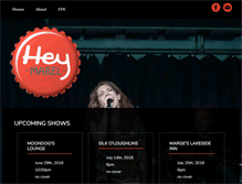 Tablet Screenshot of heymabelband.com